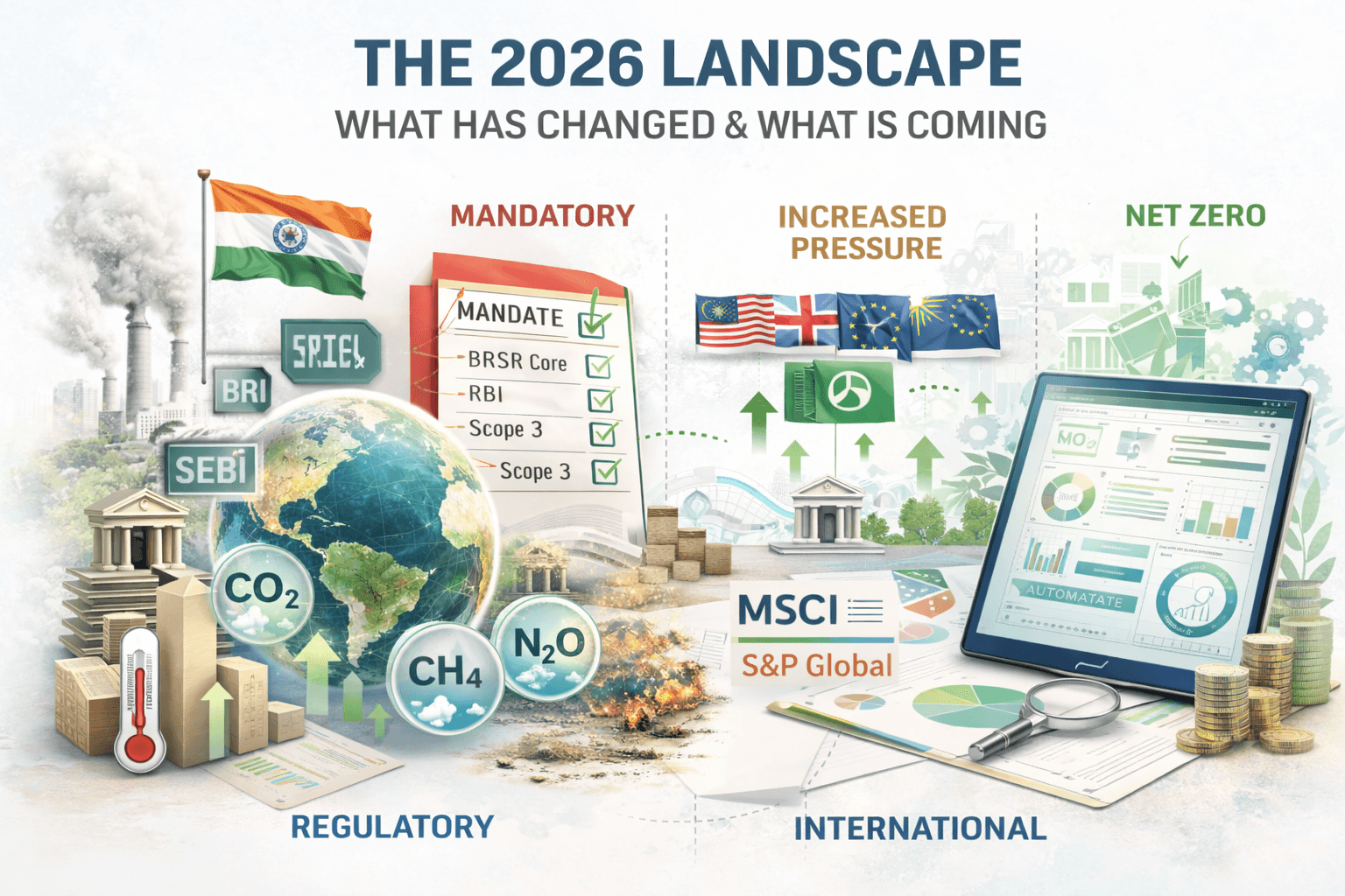 2026 regulatory landscape for GHG accounting in India